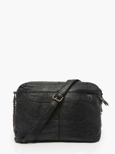 Cross Body Tas Naina Leder Pieces Zwart naina 17122474 ander zicht 4